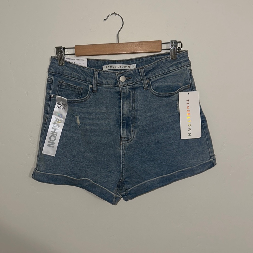 Ultra-High Waisted Jean shorts from Tinseltown